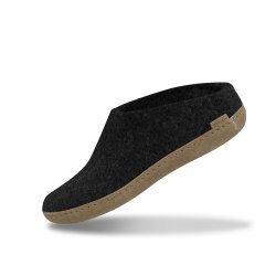 Glerups slipper med bld sl - Charcoal