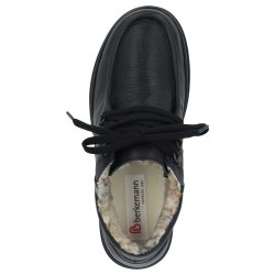 Berkemann bred og let damestvle med lunt fr, velegnet til indlg, Mabelle - sort. KUN STR 37