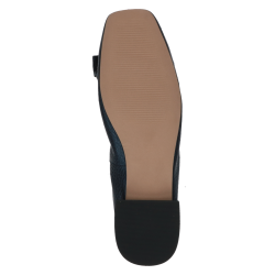 Caprice ballerina 22105 Damesko i det bl�deste skind med smart kantet snude og smuk sl�jfe - bl�