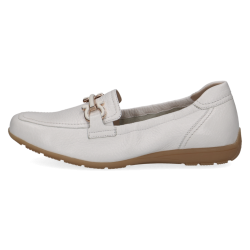 Caprice hyttesko i bl�dt hjorteskind 24654 - hvid