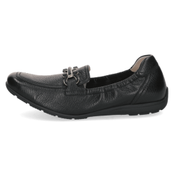 Caprice hyttesko i bldt hjorteskind 24654 - sort