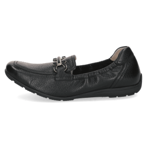 Caprice hyttesko i bldt hjorteskind 24654 - sort