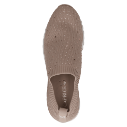 Caprice 24703 Damesko i bl�dt stof med similisten, velegnet til indl�g 24703 - sand