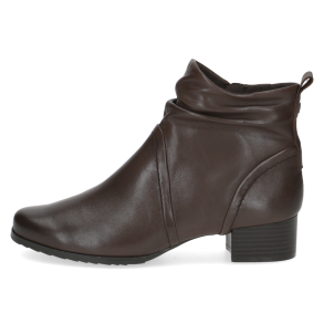 Caprice stvle i bldt skind med ekstra vidde, 25358 - brun