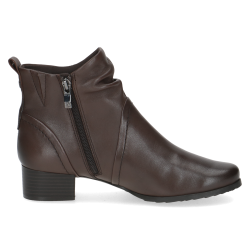 Caprice stvle i bldt skind med ekstra vidde, 25358 - brun