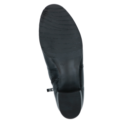 Caprice st�vle i bl�dt skind med ekstra vidde, 25358 - sort