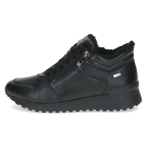 Caprice smal stvle med lunt for og vandafvisende tex membran 26201, udtagelige indlg, sort