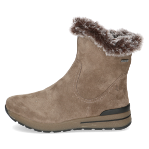 Caprice vinterstvle med let kilehl 26411, velegnet til indlg - taupe