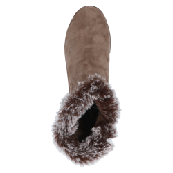 Caprice vinterstvle med let kilehl 26411, velegnet til indlg - taupe