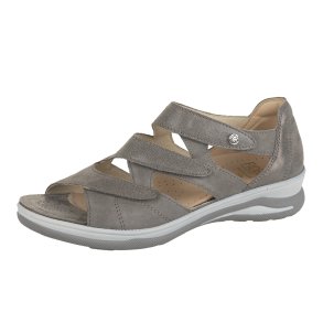 Fidelio damesandal med fast bagkappe og velegnet til indl�g  496016 - gr�