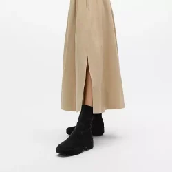 Fit flop damestvle, smal til almindelig bredde, kilehl Luma, velegnet til indlg - sort