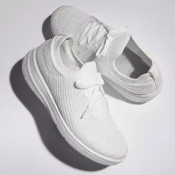 Fit flop let damesneaker Slip in - hvid