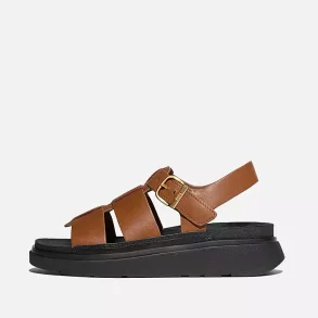 Fit Flop sandal med stdabsorbering og god mod hlspore, Fishermen - brun