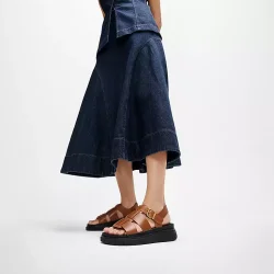 Fit Flop sandal med stdabsorbering og god mod hlspore, Fishermen - brun