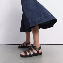 Fit Flop let sandal med remme, Gracie - sort