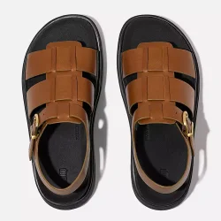 Fit Flop sandal med stdabsorbering og god mod hlspore, Fishermen - brun