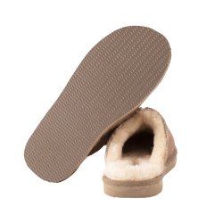 Shepherd herreslipper i lammeskind med for, Hugo - cognac