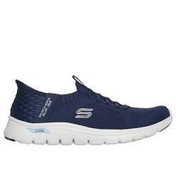 Skechers let hyttesko med Arch fit, slip in og udtagelige sler 104379 - bl