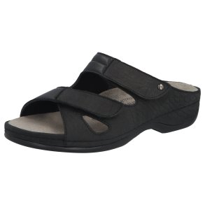 Berkemann dameslipper velegnet til indl�g og til den brede fod, Janna -  sort